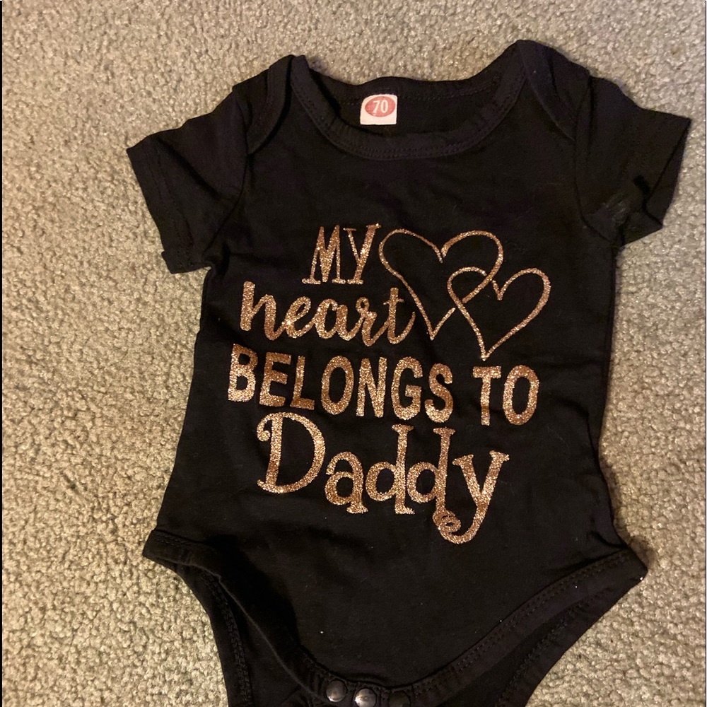 3-6 month onesie